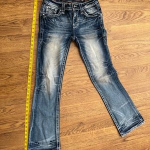 Rock Revival Fay jeans size 26 Mid rise, boot cut.